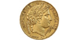 20 Francs Cérès Seconde République
