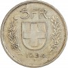 Revers : 5FR // date / B - écu dans une couronne