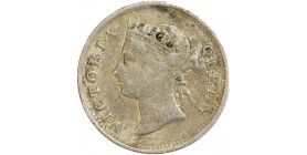 5 Cents Victoria - Hong Kong Argent