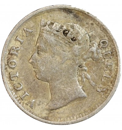 5 Cents Victoria - Hong Kong Argent