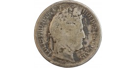 Avers : tête laurée de Louis Philippe Ier à droite