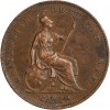 Revers : Britannia assise à droite