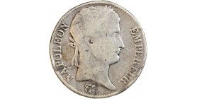 Avers : tête laurée de Napoléon Ier à droite.