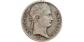 Avers : tête laurée de Napoléon Ier à droite.