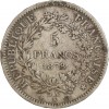 5 Francs Hercule Troisième République