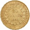 20 Francs Génie Troisième République