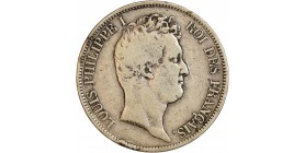 Avers : tête nue de Louis Philippe Ier à droite