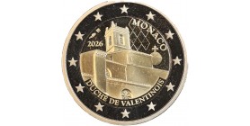 2 Euros Monaco 2026 - Duché de Valentinois