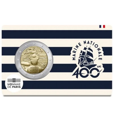 2 Euros France 2026 - La Marine Nationale