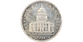Avers : la façade du Panthéon