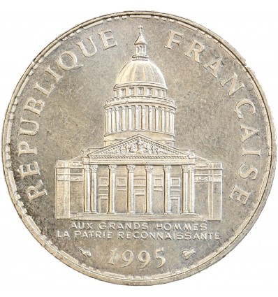Avers : la façade du Panthéon