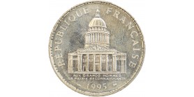 Avers : la façade du Panthéon