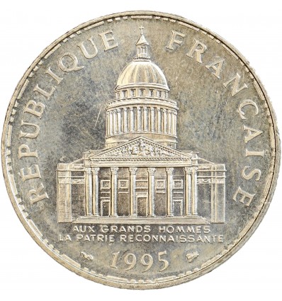 Avers : la façade du Panthéon