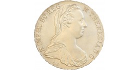 Avers : portrait à droite de Marie-Thérèse d'Autriche