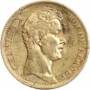 Avers : tête nue de Charles X à droite.
