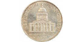 Avers : la façade du Panthéon