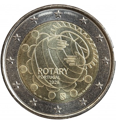 2 Euros Portugal 2026 - Le Rotary