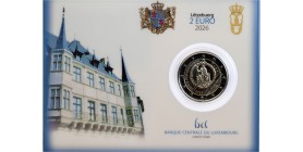 2 Euros Coincard Luxembourg 2026 - Le Prix Charlemagne