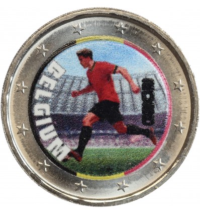 2 Euros Coupe du Monde Football 2026 - Belgique