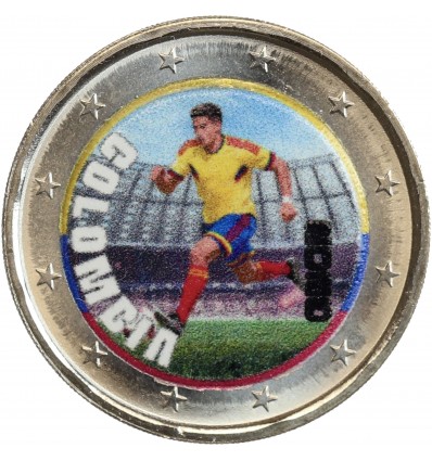2 Euros Coupe du Monde Football 2026 - Colombie