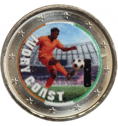 2 Euros Coupe du Monde Football 2026 - Côte d'Ivoire