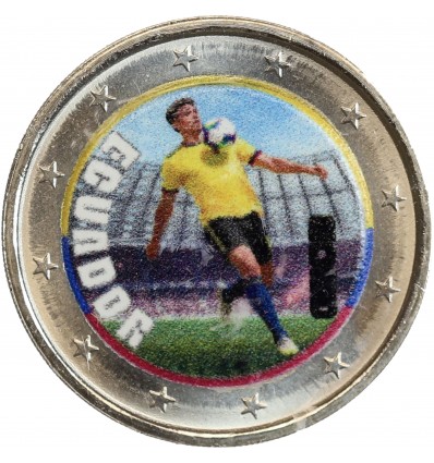 2 Euros Coupe du Monde Football 2026 - Equateur