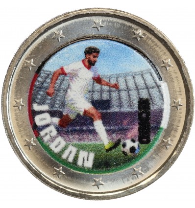 2 Euros Coupe du Monde Football 2026 - Jordanie