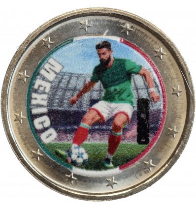 2 Euros Coupe du Monde Football 2026 - Mexique