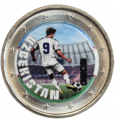 2 Euros Coupe du Monde Football 2026 - Ouzbéquistan