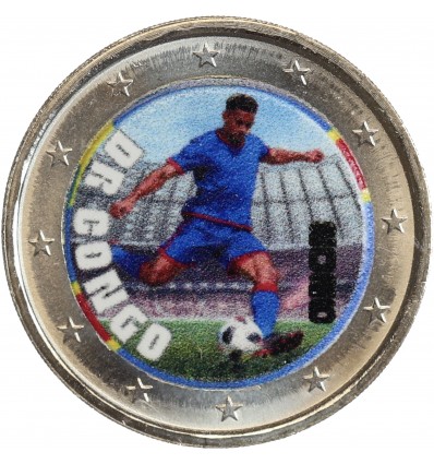 2 Euros Coupe du Monde Football 2026 - R.D. Congo