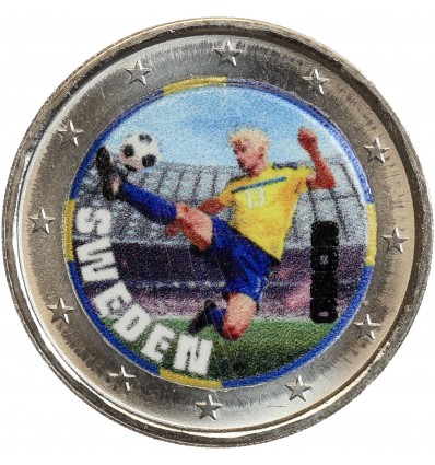 2 Euros Coupe du Monde Football 2026 - Suède