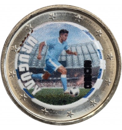 2 Euros Coupe du Monde Football 2026 - Uruguay