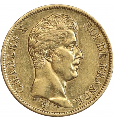 40 Francs Charles X 1er Type