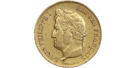 40 Francs Louis-Philippe Ier Tête Laurée