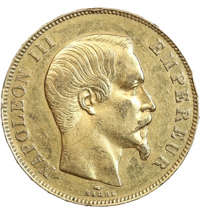 50 Francs Napoléon III Tête Nue