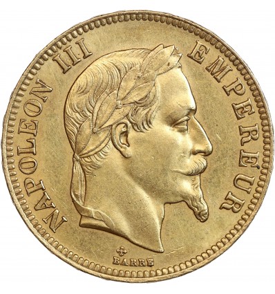 100 Francs Napoléon III Tête Laurée