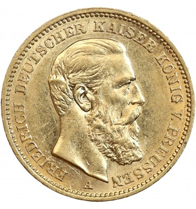 20 Marks Frédéric III - Allemagne Prusse