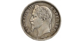 2 Francs Napoléon III Tête Laurée