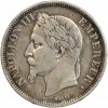 2 Francs Napoléon III Tête Laurée