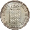 10 Francs Charles III - Monaco Argent