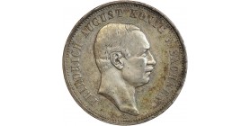 3 Marks Frédéric Auguste III - Allemagne Argent - Saxe Albertine