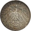 3 Marks Frédéric Auguste III - Allemagne Argent - Saxe Albertine