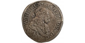 6 Kreuzer Léopold Ier - Autriche Argent