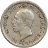 50 Centimos Alphonse XIII - Espagne Argent