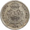 50 Centimos Alphonse XIII Adulte - Espagne Argent