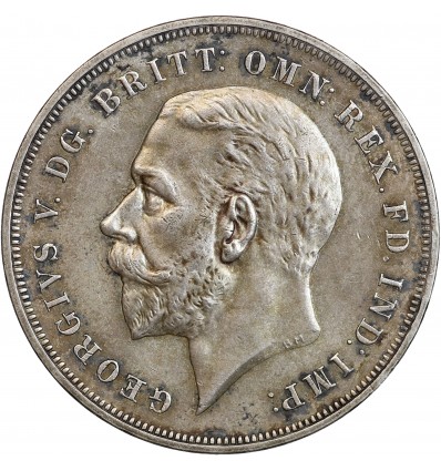 1 Couronne Georges V Jubilé d'Argent - Grande Bretagne Argent