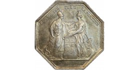 Jeton Banque de France en Argent