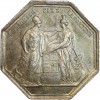 Jeton Banque de France en Argent
