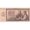 10 Couronnes Tchécoslovaquie 1960