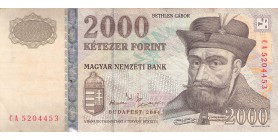2000 Forint Hongrie 2004